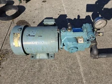 Daikin Hydraulic pump/ motor unit-M15A1Y-2-50, V15A1RY-95, from Miyano LE-22 CNC