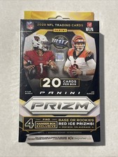 2020 Prizm Football Hanger Box Joe Burrow Rookie Red Ice Justin Herbert Rookie🔥