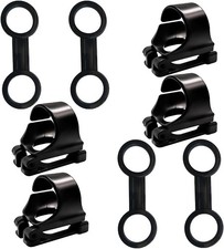 8 Pack Scuba Dive Universal Plastic Clip Snorkel Keeper Tube Holder, Scuba Divin