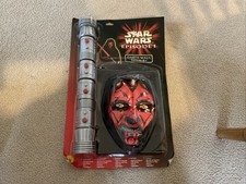Star Wars Episode 1 Darth Maul Costume Kit Circa 1999 NIB