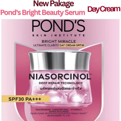 POND'S Bright Beauty Serum Tagescreme Hautpflege Gesicht LSF30 PA+++ 45 g.