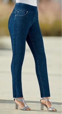 Size 18W PLUS Monroe and Main Ella Denim Jegging Jeans Pull on Skinny legs