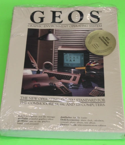 GEOS Graphic Environment Operating System Commodore 64/128 Version 1.2 NO DISC
