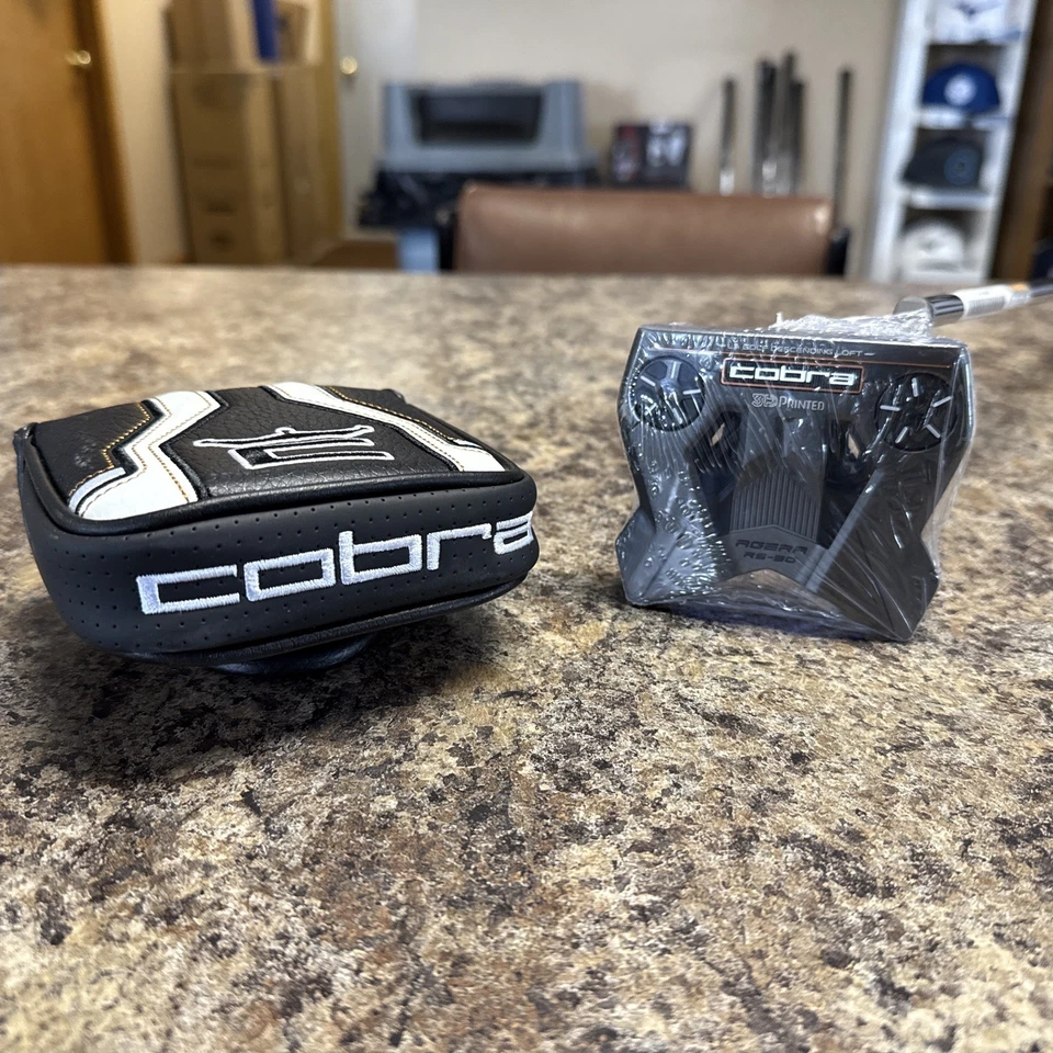 NEW COBRA 3D PRINTED AGERA RS 30 PUTTER 35” w/HEAD COVER. NIP - Image 2 of 4