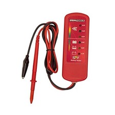 24367 12V Car Battery Tester, Portable Alternator Tester, 12V Battery Tester