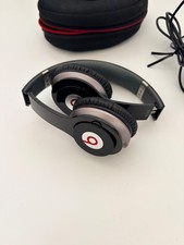 Beats by Dr. Dre Solo HD Headphones Black Red Silver Foldable 3.5mm Jack