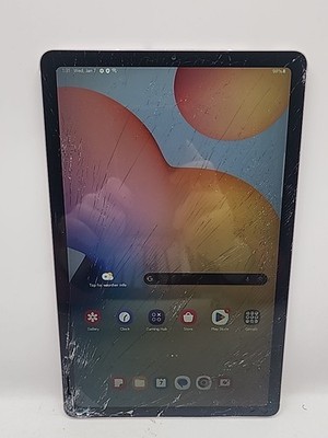 Samsung Galaxy Tab S6 Lite SM-P620 128GB Storage 4gb Memory, Pink, CRACKED