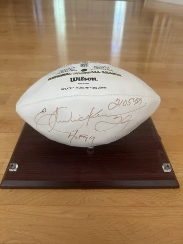 Los Angeles Rams Eric Dickerson Autographed NFL Football