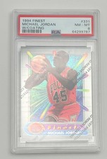 1994 Finest Michael Jordan W/ Coating PSA 8 NM/MT
