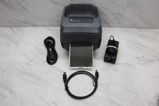ZEBRA GK420t Thermal Transfer Label Printer GK42-1025P0-000 w/ Adapter and USB
