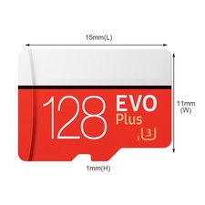 Memory 128GB Plus MicroSDXC 100MB/s UHS-I U3 Class 10 TF Flas EMVR