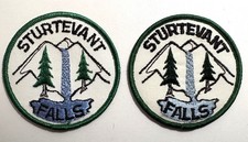 2 diff. 1980s Sturtevant Falls patches; So. C...