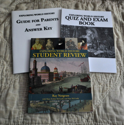 2024 Notgrass Exploring World History Student Review - Quiz Exam Bk - Answer Key