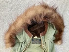 Vintage Buaero US Navy Hood Parka 55H7 Dryback Fur Lined Vietnam Era Military