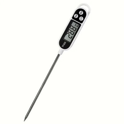 DIGITALES KÜCHENTHERMOMETER MIT LEBENSMITTELSONDE GROSSES DISPLAY