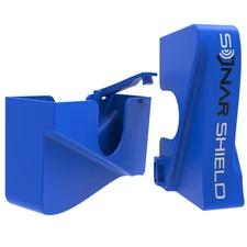 Garmin LiveScope Plus LVS34 Transducer Cover by Sonar Shield (Blue)