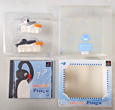 FUN FUN PINGU Limited Edition GOOD PS1 Playstation For JP System