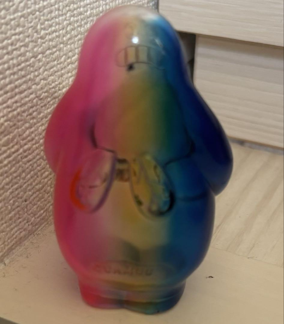 希少 uamou ソフビ ミスターダンプ レインボー