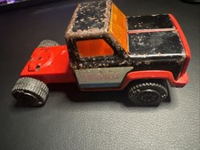 Vintage Red And Black Tonka Truck 091 Made In The USA