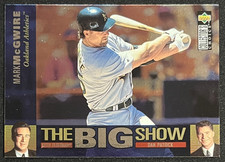 1997 Upper Deck Collectors Choice The Big Show Mark McGwire #36 Oakland Athletic