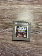 Sports Illustrated Championship Football  & Baseball Game Boy Original Authentic
