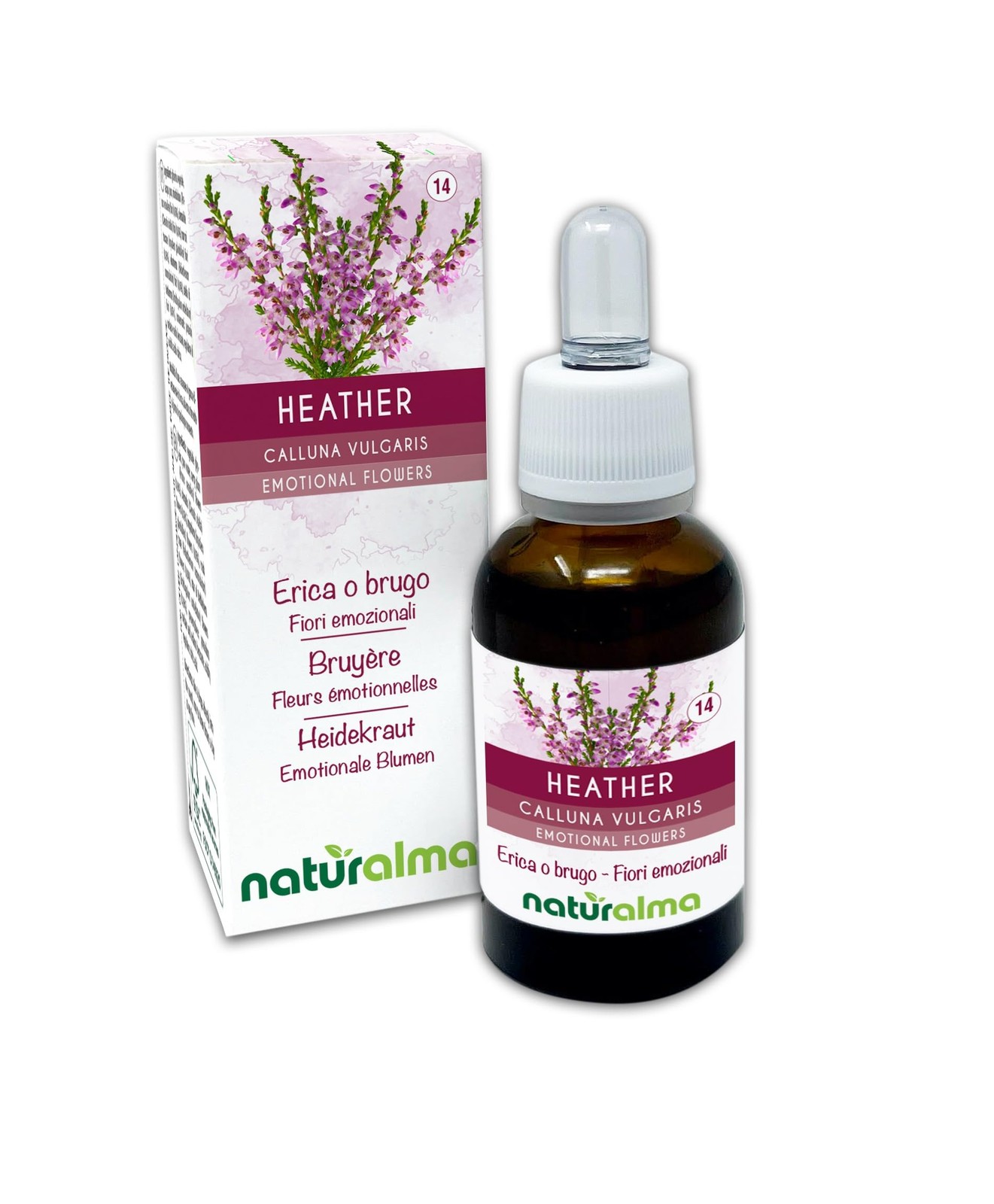 Calluna vulgaris Fleurs de Bach contre le besoin d'attention