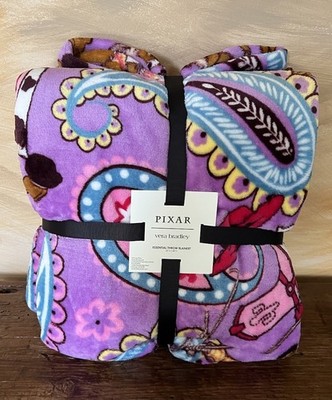 Vera Bradley Disney Toy Story Rodeo Paisley Throw Blanket 50'' x 80''  NWT!
