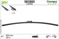 Wischblatt Scheibenwischer Canopy Valeo 583985 FüR VW Crafter 30 50 35 Bus TDI