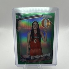 Panini Prizm WNBA 2025 Georgia Amoore Rookie #140 Green Prizm Washington Mystics