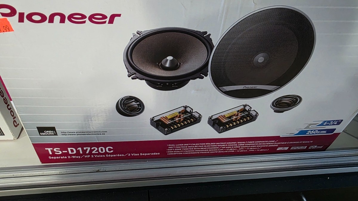 Pioneer TS-D1720C スピーカー 2個セット 【公式通販】