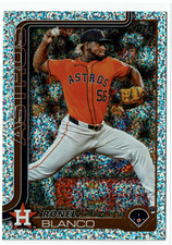 2025 Topps Series 1 - Ronel Blanco #341 Celebration Confetti