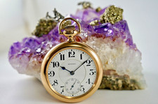 1913 E. Howard Watch Co. Series 10 Model 1907 25Yr GF 21J 16S Pocket Watch Runs