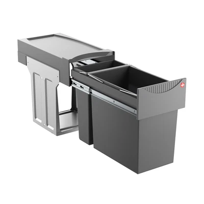 Hailo Abfallsammler 3666111 Abfalltrennsystem Einbau Mülleimer Abfalleimer Küche - Bild 1 von 4