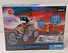 Stem Educational Science Robot Toy Ciro Solar Creation Build 12 In 1 New