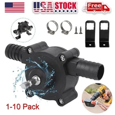 Hand Electric Drill Drive Self Priming Pump Water Oil Fluid Transfer Pumps Tools