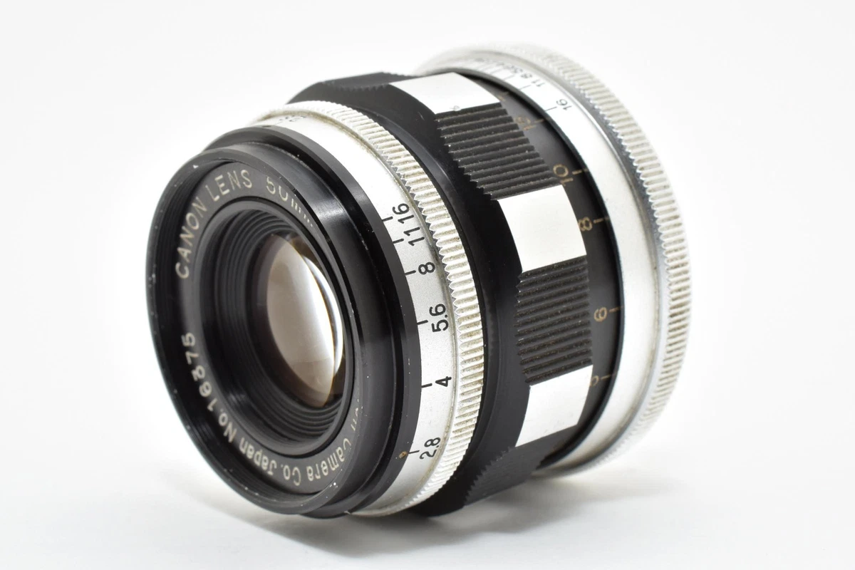 【美品】キヤノン 50mm F2.8 L39 #2887663 美品】キヤノン 50mm F2.8 L39 #2887663 Canon 50mm F2.8 [ライカ L39