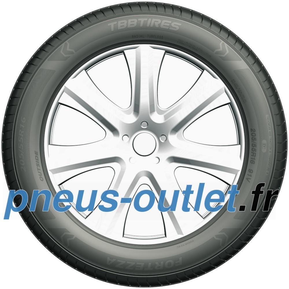 TBB Tires Fortezza 215/45 R17 le pneu été idéal pour trajets quotidiens