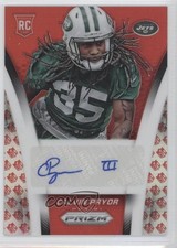 2014 Panini Prizm Rookie NFL Logo 8/25 Calvin Pryor #AR-CP Auto Shield 2y8