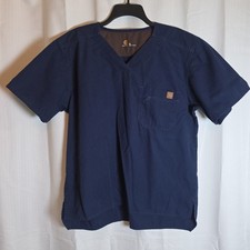 Carhartt Ripstop Utility Scrub Top Men's M Shirt C15108 Navy Blue