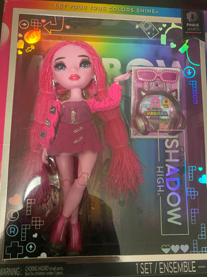 Rainbow High Shadow High Pinkie James Fashion Doll with Accessories