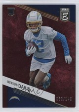 2023 Panini Donruss Elite Rookies Maroon /149 Derius Davis #131 07lk