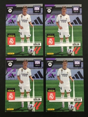 Arda Guler Rookie Lot 4 Card Panini La Liga 2023 2024 (24) MGK Megacracks #461