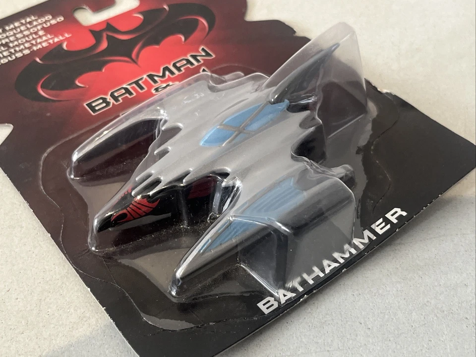 2x Batman & Robin Bathammer & Batmobile Kenner Vintage 1997 Sealed On Card - Image 4 of 4