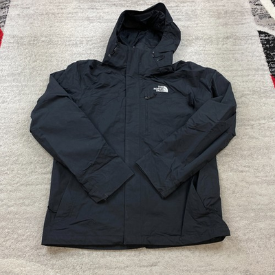 #ad The North Face Carto Triclimate DryVent Shell Coat Jacket Medium Black Zip Mens $68.77