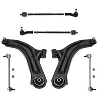 2 Querlenker U 2 Spurstange U 2 Koppelstange Vorderachse FüR Renault Clio III
