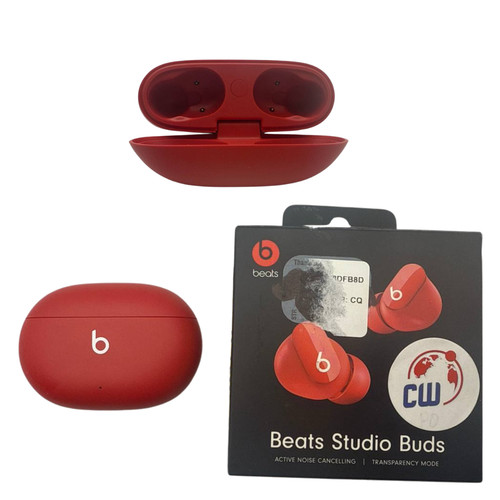 Charging Case Replacement Only For Wireless Beats Studio Buds MJ503LL/A Red