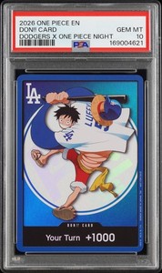 One Piece Dodgers Card Psa 10 | eBay