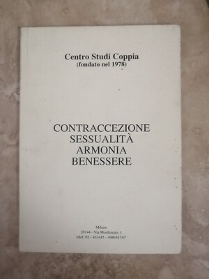CENTRO STUDIES PAAR GEGRÜNDET 1978 EMPFÄNGNISVERHÜTUNG SEXUALITÄT HARMONIE BENESSER (FU)