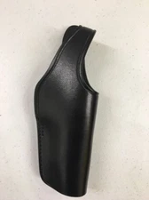 7011 Dutyman L F Holster PLAIN BLACK Leather