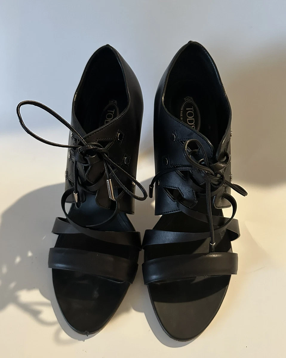 Tods Womens High Heel Pumps Size 41.5